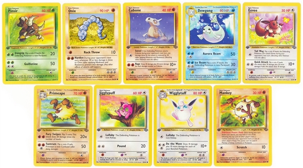 1996-2000 Assorted Pokemon Lot - Collection Of (14) Different Cards Including Many First Editions 